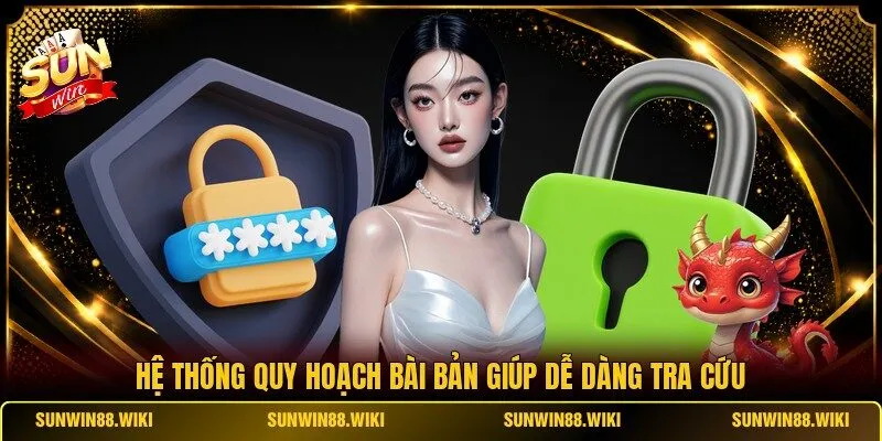 Hệ thống quy hoạch bài bản giúp dễ dàng tra cứu