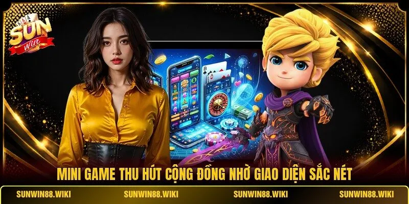 Mini Game thu hút cộng đồng nhờ giao diện sắc nét
