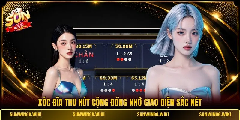 Xóc Đĩa thu hút cộng đồng nhờ giao diện sắc nét